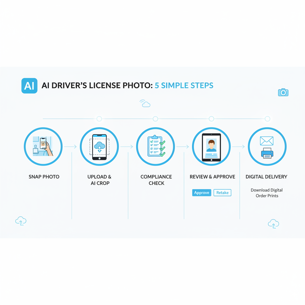 AI photo creation process